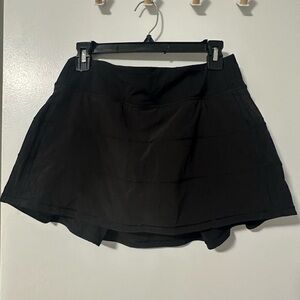 lululemon athletica Black Mini Skirt